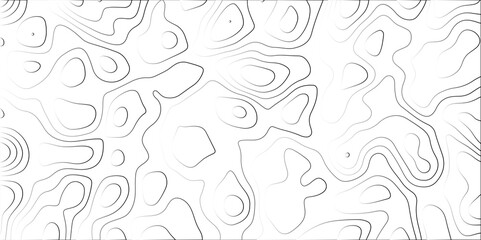 Abstract Gradient line topographic Contour Scheme & Geographic Moutain terrain. Contour map background. Cartographic Weave with seamless striped patterns and wavy gradient lines