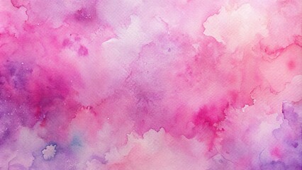 Fototapeta premium pink and purple watercolor background with water stains