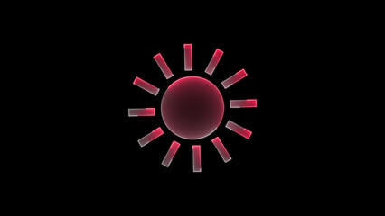 red and black ribbon