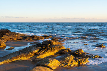 Obraz premium Morning view of the sea