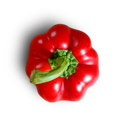 Single Red Bell Pepper