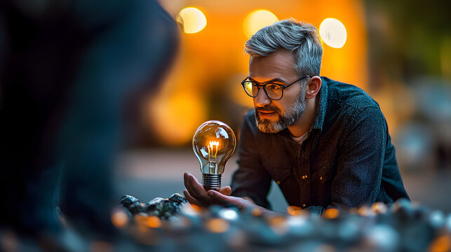 Photo realistic as Business Mentor Advising Young Entrepreneurs concept as A business mentor advises young entrepreneurs sharing insights and practical guidance to help them overco