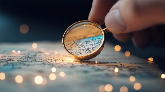 A historian analyzing historical records, drawing conclusions about past events and their significance.