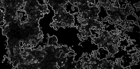 Abstract B&W Distressed Edges with Realistic rusty grunge textured Watercolor Silhouette Background for Website, Fabric Printing, Presentations, Brochures, & Luxury/Premium Packaging