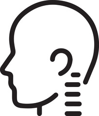 Skull icon symbol vector image illustration
