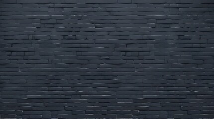 Obraz premium Image features a style and type of a textured, dark stone wall consists of horizontally stacked, rectangular stones with varying lengths and subtle irregularities, creating a rustic appearance