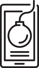 Skull icon symbol vector image illustration
