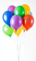 Colorful Balloons Bunch for a Festive Celebration