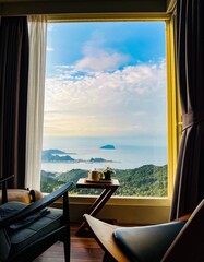 Panoramic Ocean View from Jiufen