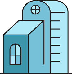 Apartment Building Icon