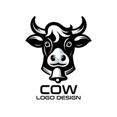 Cow Vector Logo Design