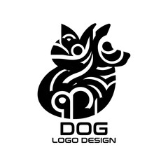 Dog Vector Logo Design