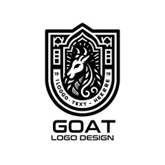 Goat Vector Logo Design