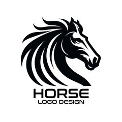 Horse Vector Logo Design