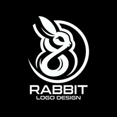 Rabbit Vector Logo Design