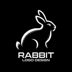 Rabbit Vector Logo Design