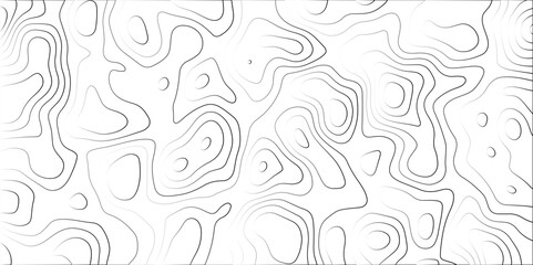 Abstract Gradient line topographic Contour Scheme & Geographic Moutain terrain. Contour map background. Cartographic Weave with seamless striped patterns and wavy gradient lines	