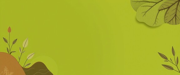 Green Marketing Slide for Business Presentations with Clean Design