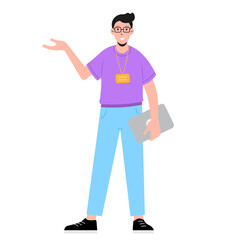 Character Study 1 Men Holding Laptops 1