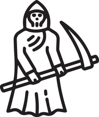 Skull icon symbol vector image illustration
