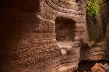 Canyon auf Gran Canaria. Barranco de las Vacas