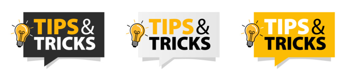 Obraz premium Tips & Tricks