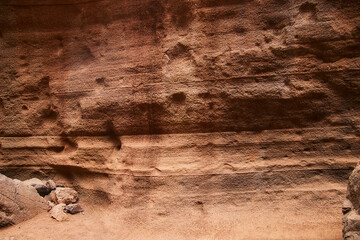 Canyon auf Gran Canaria. Barranco de las Vacas