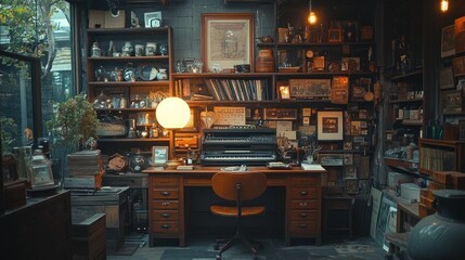 Vintage Work Space