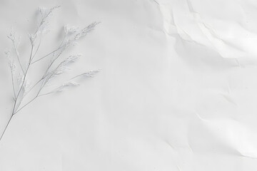 Obraz premium Old grey eco drawing paper kraft background texture in soft white light color concept for page wallpaper design, gray rice matte pattern for decorative wall.