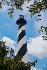 The Cape Hatteras Lighthouse, Buxton, North Carolina, United States.