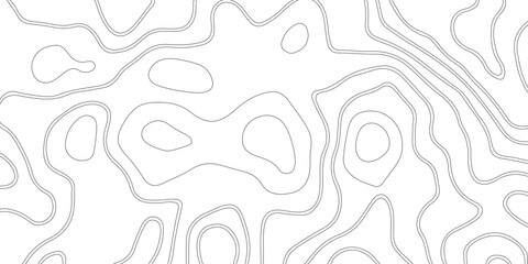 Topographic gradient line map. Abstract circle lines background. Abstract blank detailed topographic contour map. Background of the topographic map. Line topography map contour background.