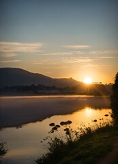 Fototapeta premium beautifully natural landscape