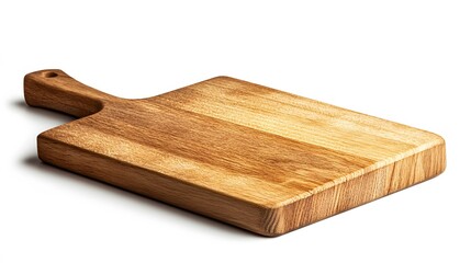 cutting board isolated on white. 