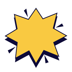 Explosion Shape Simple