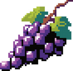 Pixel Grape Delight