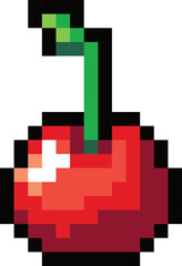 Cute Pixel Cherry