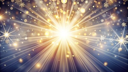 Bright Christmas Light Rays Effect for Holiday Designs, White Glow Elements for Festive Decor, Glimmering Light Effects for Creative Projects, Isolated Light Rays for Seasonal Illustrations