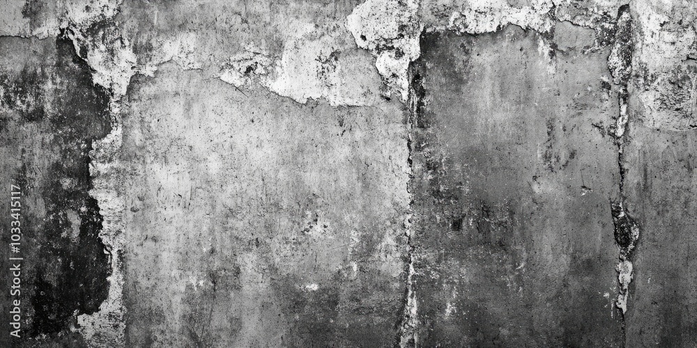 Canvas Prints Old grunge gray textured backdrop. Create a background with copy space.