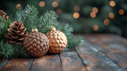 Beautiful unusual glass Christmas toys close-up