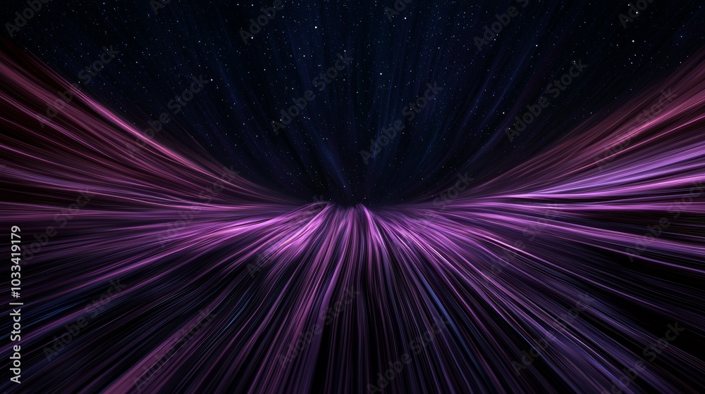 Poster Abstract technology background with network, big-data, data center, server, internet, and speed lines. Abstract neon lights into a digital technology tunnel.