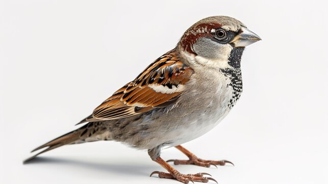 A Bird on White Background Image - a graceful and captivating visual. The bird on a pure white backdrop creates an enchanting and elegant scene.