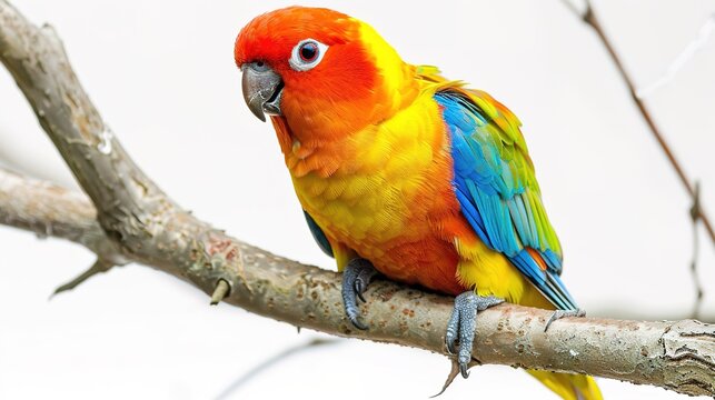 A Bird on White Background Image - a graceful and captivating visual. The bird on a pure white backdrop creates an enchanting and elegant scene.