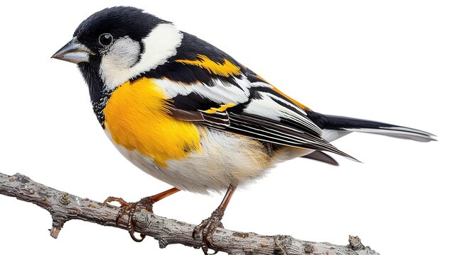 A Bird on White Background Image - a graceful and captivating visual. The bird on a pure white backdrop creates an enchanting and elegant scene.