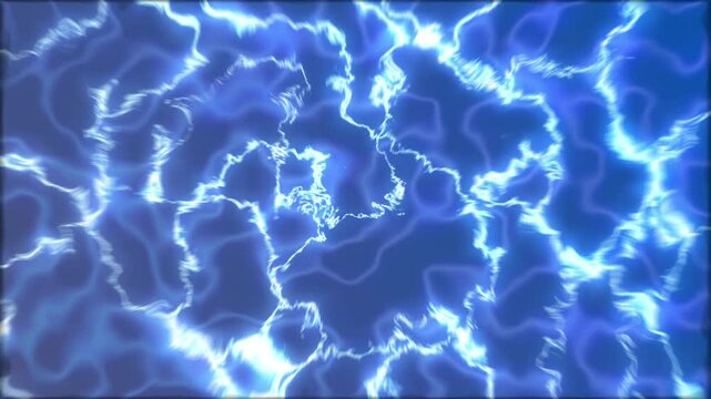 Electricity Effect Animation, Overlay - Black Screen, Anime FX, Lightning Thunder Boom Electrical Animation, Computer Graphic Infinite Loop illusion hallucinations