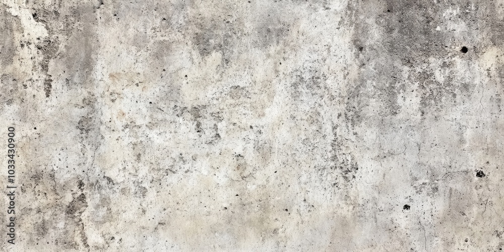 Poster background and texture of an unpolished dry concrete wall.