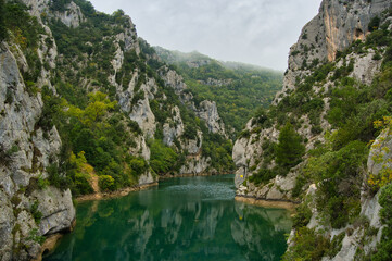 Basses Gorges du Verdon in den Alpes de Haute Provence