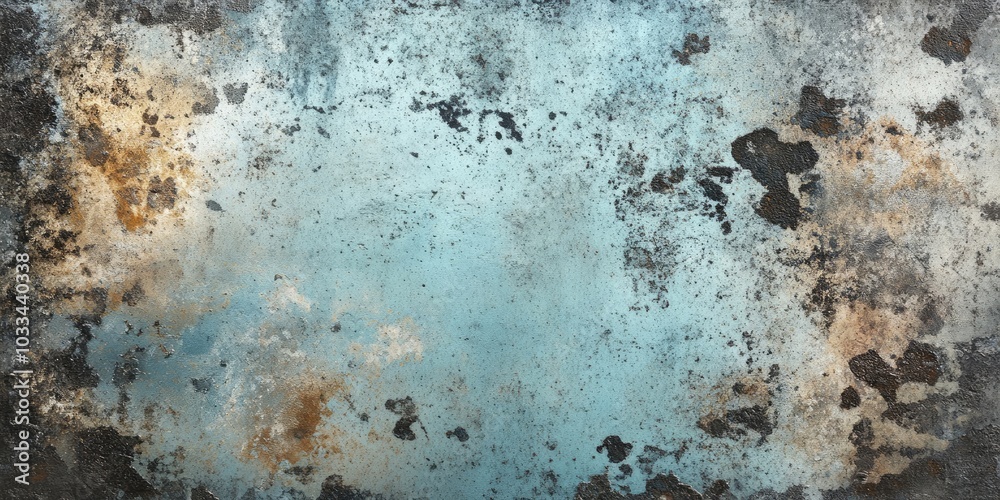 Poster grunge texture. soiled surface. abstract backdrop. muddy, aged brown and black distressed spots crea