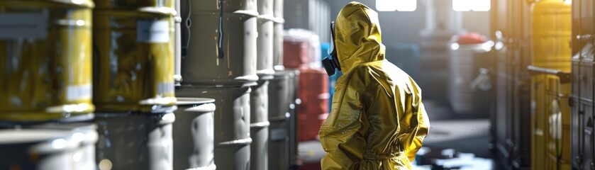 Create dynamic 3D models of hazardous materials incidents, highlighting the importance of containment and cleanup