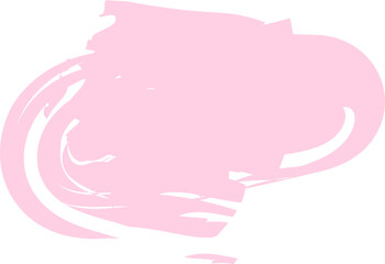 Abstract Pink Blot Border. Grunge Brushstrokes And Ink Drops. Graphic Element. Creative Splash And Splatter Design For Advertising, Art Background, Banners, Prints, And Illustrations.
