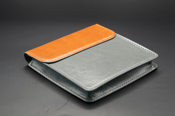 This series of images showcases a sleek and stylish neutral density (ND) filter case against a minimalist black background.